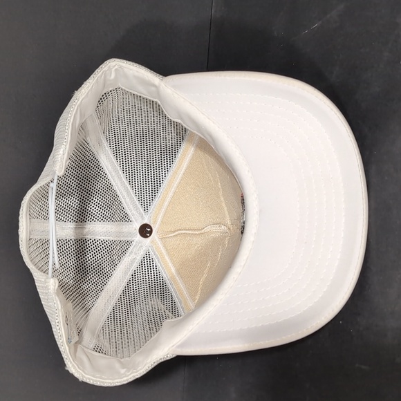 VTG, Greyhound White Trucker Hat with Logo. - Picture 7 of 9